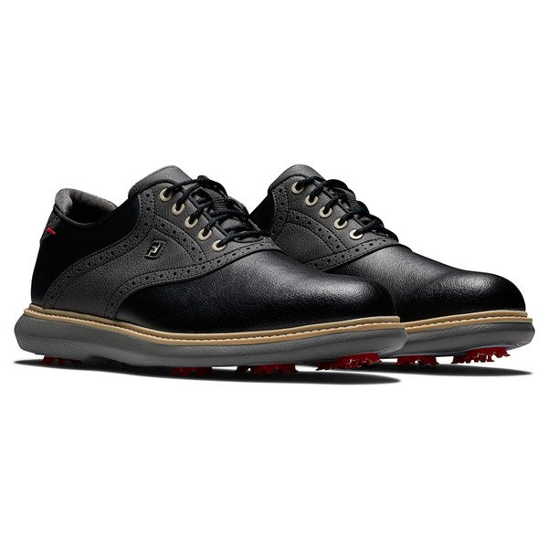 Footjoy Traditions Mens Golf Shoes - Black