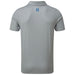 Footjoy Pique Print Golf T-Shirt - Grey/Royal