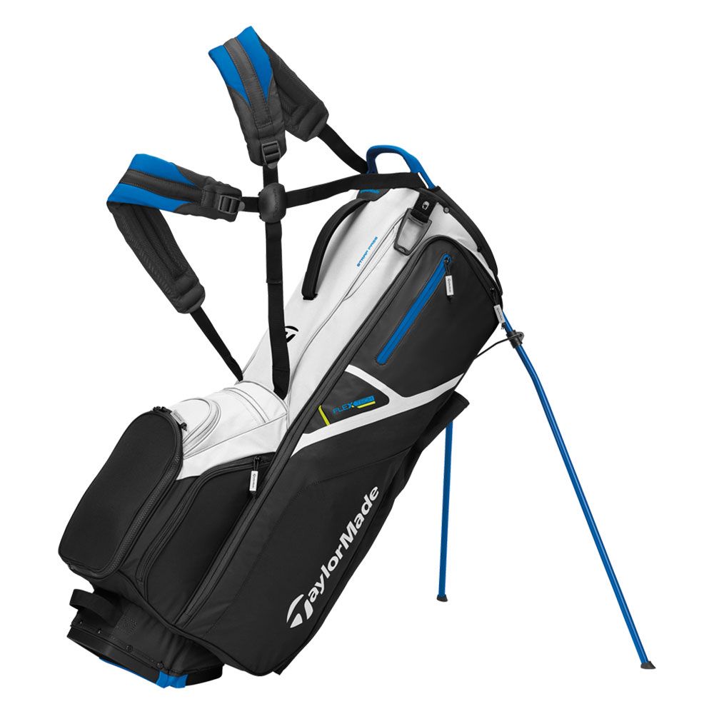 Taylormade 2021 Flextech Golf Stand Bag - White/Black/Blue