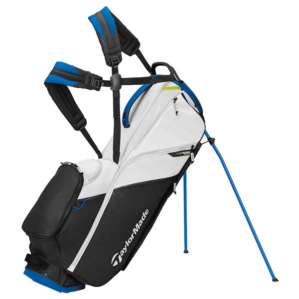 Taylormade 2021 Flextech Lite Golf Stand Bag - White/Black/Blue
