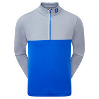 Footjoy Colour Block Chillout Golf Sweater - Grey/Blue