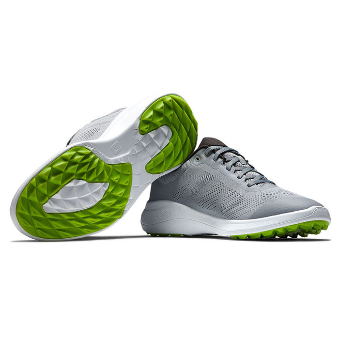 Footjoy Flex Athletic Golf Shoes - Grey/White