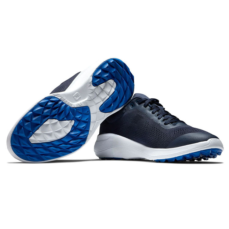 Footjoy Flex Athletic Golf Shoes - Navy/White