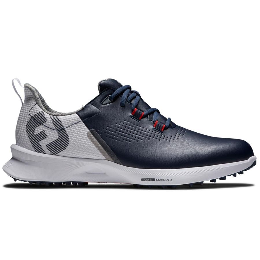 Footjoy Fuel Golf Shoes - Navy/White/Red