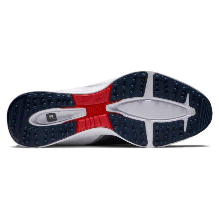 Footjoy Fuel Golf Shoes - Navy/White/Red