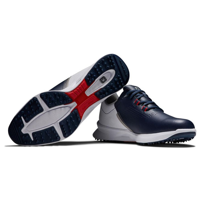 Footjoy Fuel Golf Shoes - Navy/White/Red