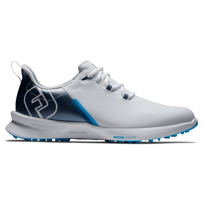 Footjoy Fuel Sport Golf Shoes - White/Navy/Blue