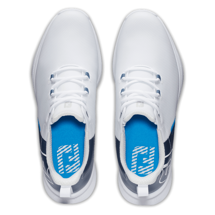 Footjoy Fuel Sport Golf Shoes - White/Navy/Blue