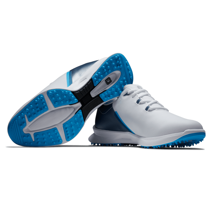 Footjoy Fuel Sport Golf Shoes - White/Navy/Blue