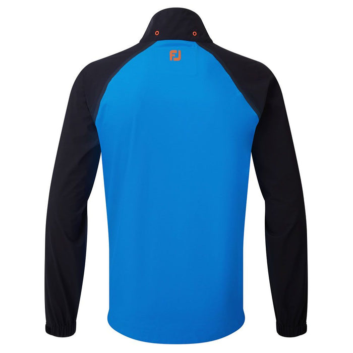 Footjoy Hydrotour Waterproof Golf Jacket - Sapphire/Black/Orange