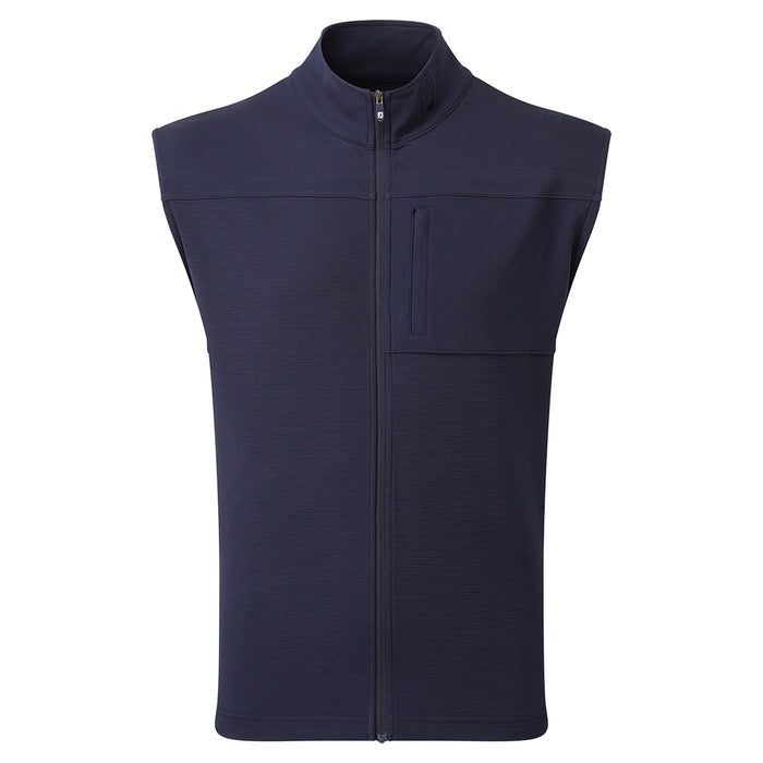 Footjoy Ottoman Knit Golf Vest - Navy