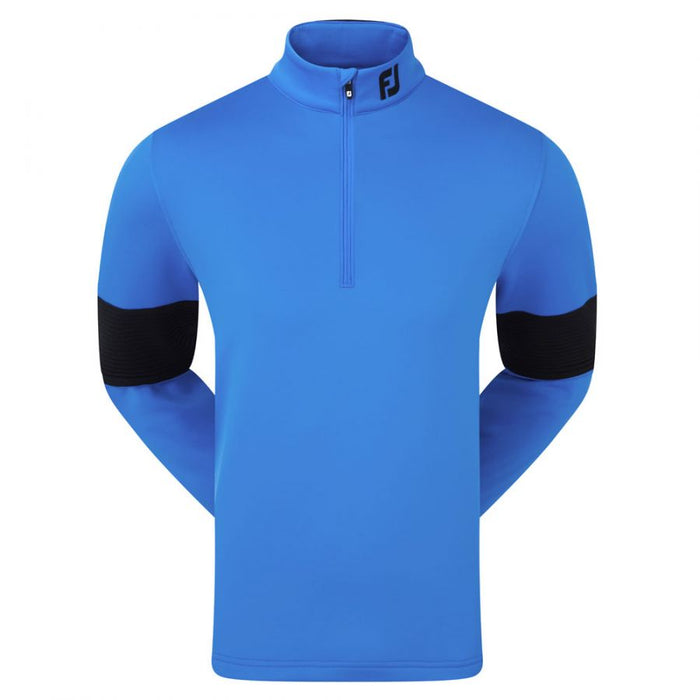 Footjoy Ribbed Chillout XP Golf Pullover - Sapphire/Black