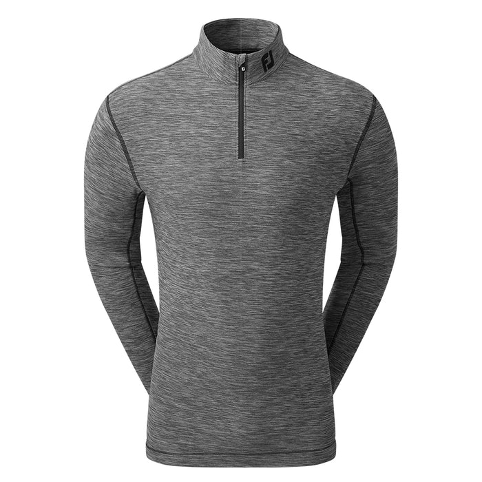 Footjoy Space Dye Chillout Golf Pullover - Black