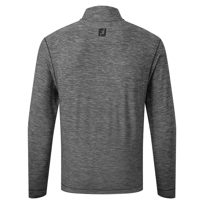 Footjoy Space Dye Chillout Golf Pullover - Black