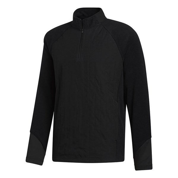 adidas FrostGuard 1/4 Zip Insulated Golf Sweater - Black