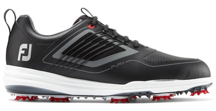 Footjoy Fury 19' Golf Shoes - Black/Red