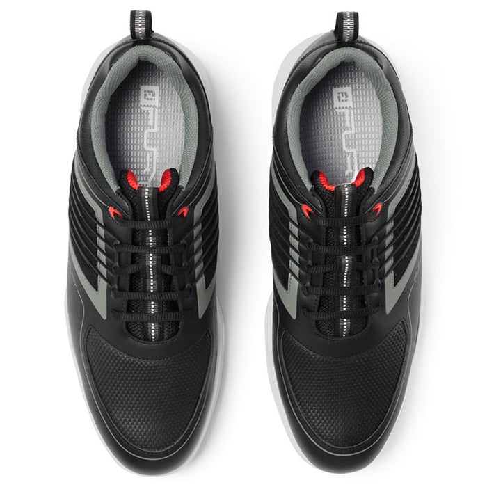 Footjoy Fury 19' Golf Shoes - Black/Red