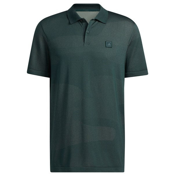 adidas GO-TO Seamless Golf Polo Shirt - Shadow Green