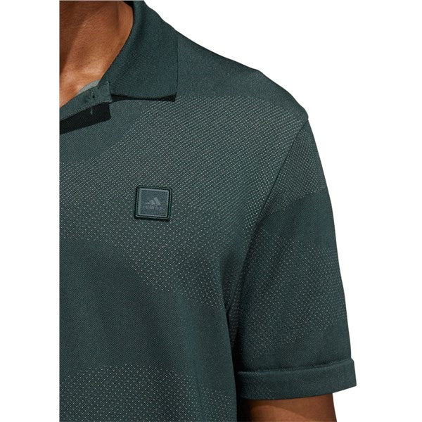 adidas GO-TO Seamless Golf Polo Shirt - Shadow Green