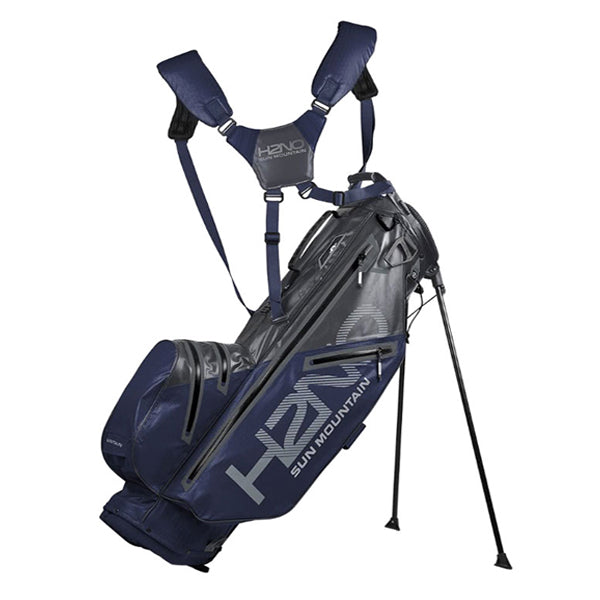 Sun Mountain H2NO Lite Golf Stand Bag - Steel/Navy