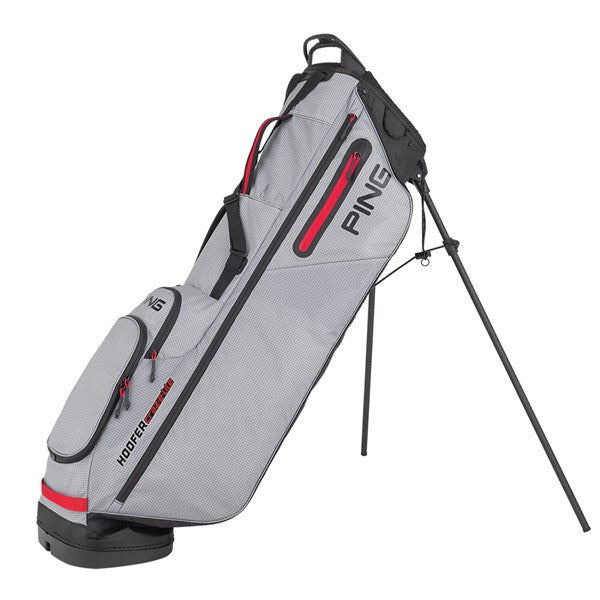 Ping Hoofer '20 Craz-E Lite Golf Stand Bag - Grey/Red