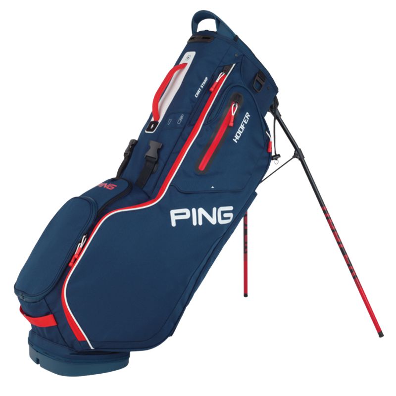 Ping Hoofer '20 Golf Stand Bag - Navy/Red 