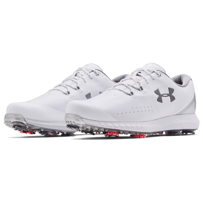 Under Armour Hovr Drive Golf Shoes - White/Silver