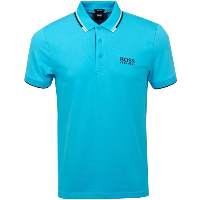 Hugo Boss Paddy Pro Golf Polo - Open Blue