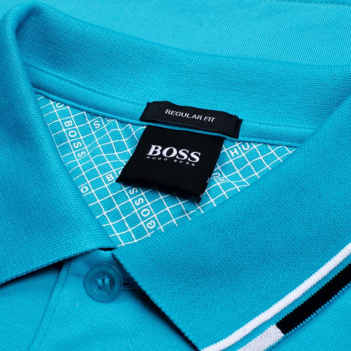 Hugo Boss Paddy Pro Golf Polo - Open Blue