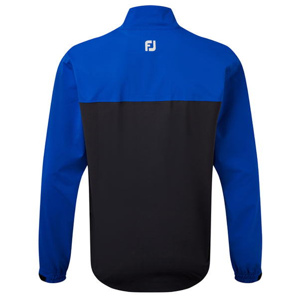 Footjoy HydroLite Waterproof Golf Jacket - Blue/Black/Silver