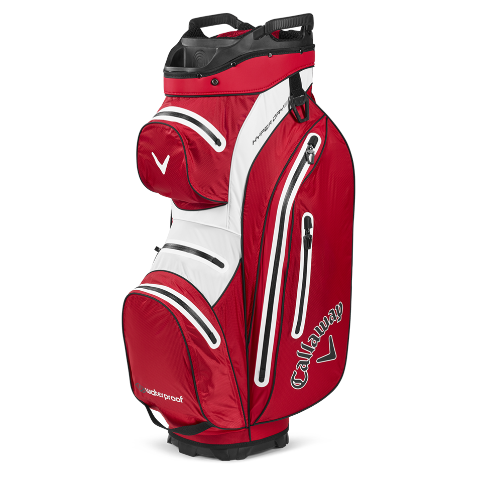 Callaway Hyperdry 15 Golf Cart Bag - Red/White