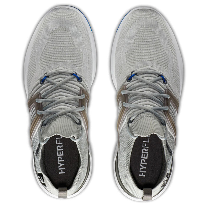 Footjoy Hyperflex Golf Shoes - Grey/White/Blue