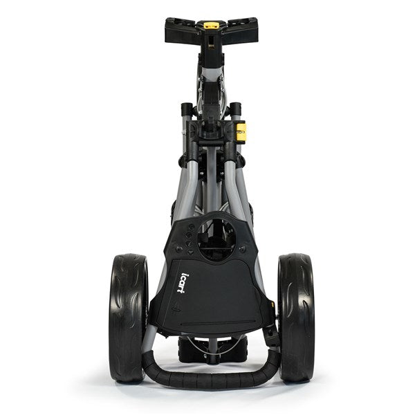 iCart Go 3-Wheel Golf Push Trolley - Grey/Black