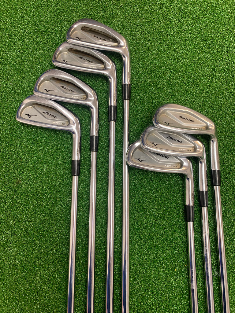 Mizuno mp 53 clearance irons for sale