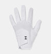 Under Armour Iso-Chill Golf Glove - White / Black