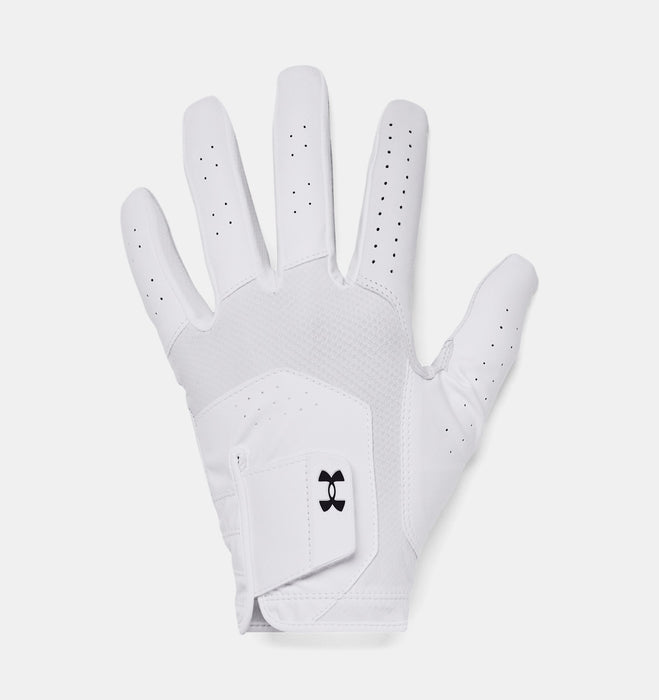 Under Armour Iso-Chill Golf Glove - White / Black