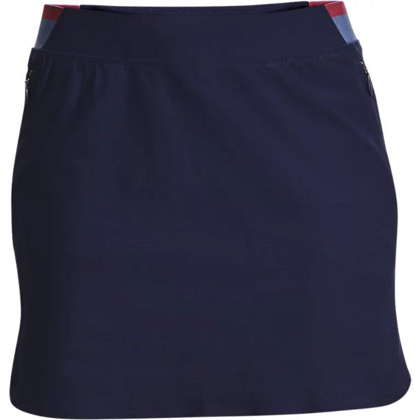 Under Armour Ladies Links Knit Golf Skort - Navy