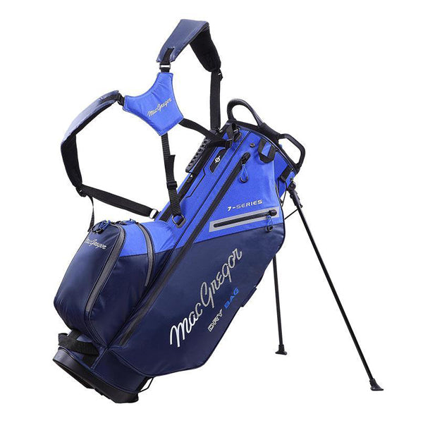 MacGregor 7 Series 9.5" Water-Resistant Golf Stand Bag - Navy/Royal