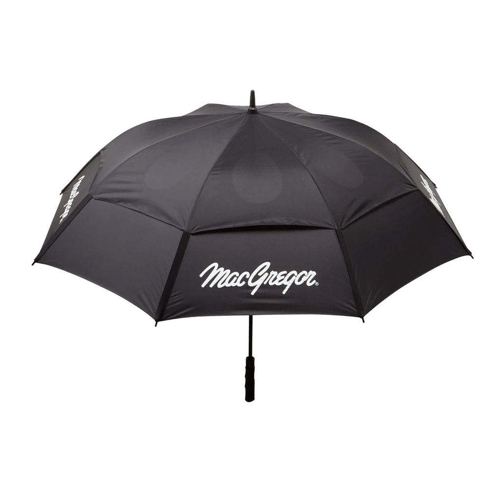 MacGregor 62" Dual Canopy Golf Umbrella - Black