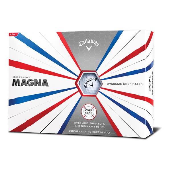 Callaway Supersoft Magna Golf Balls - White