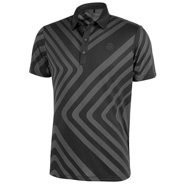 Galvin Green Malone V8+ Golf Polo Shirt - Black