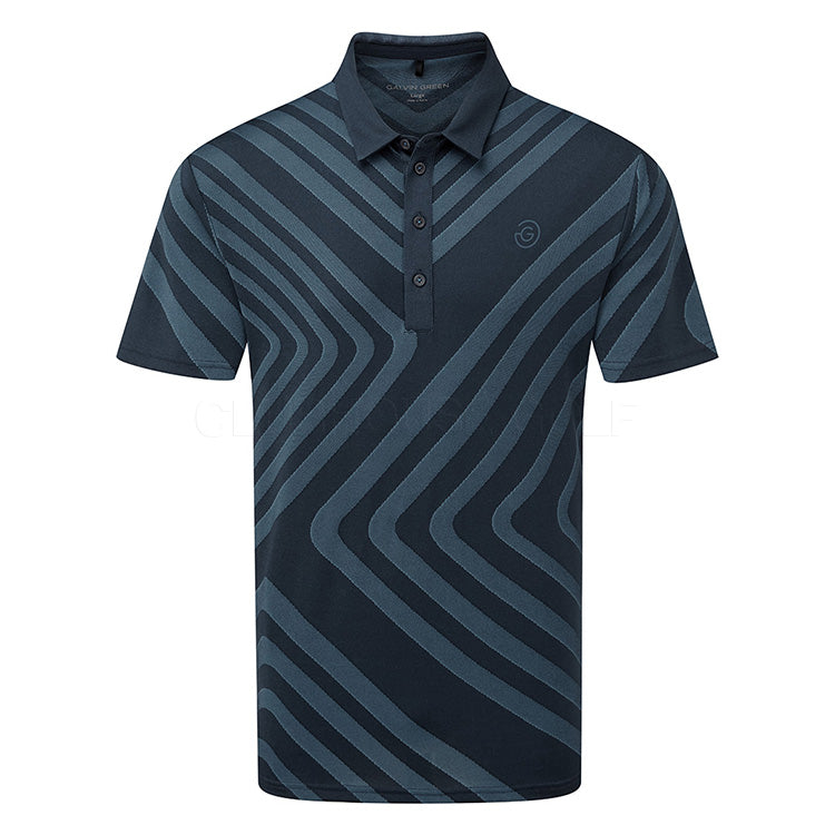 Galvin Green Malone V8+ Golf Polo Shirt - Navy
