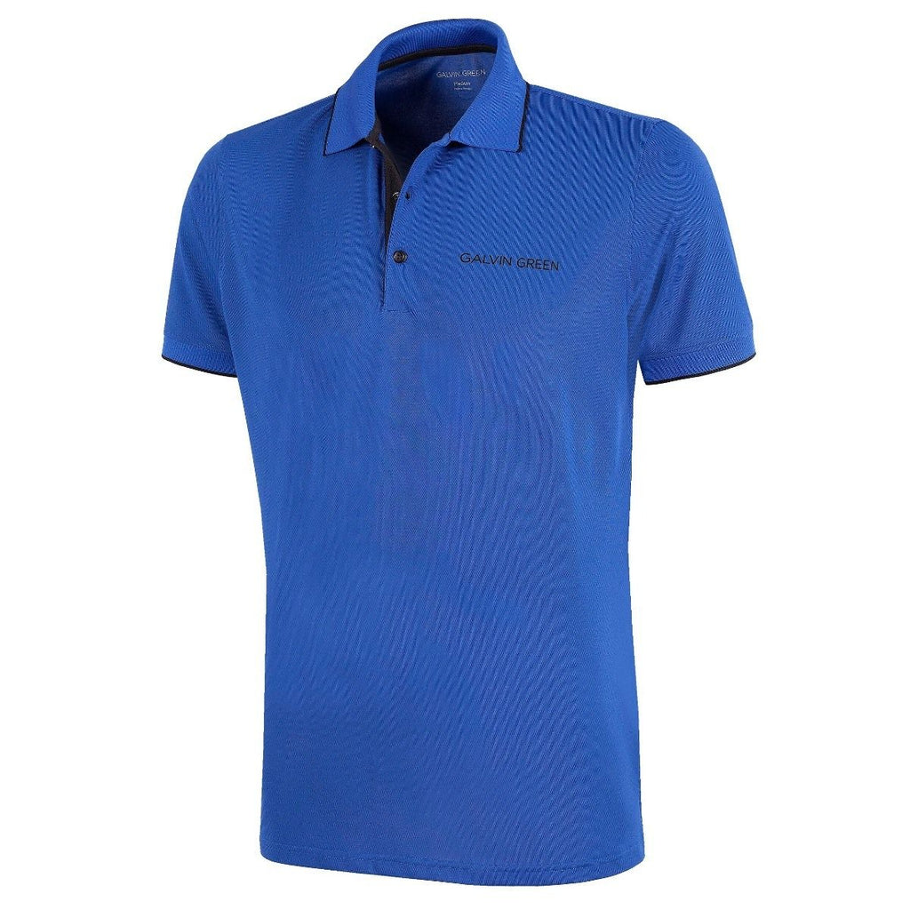 Galvin Green Marty Tour Ventil8+ Golf T-Shirt - Blue