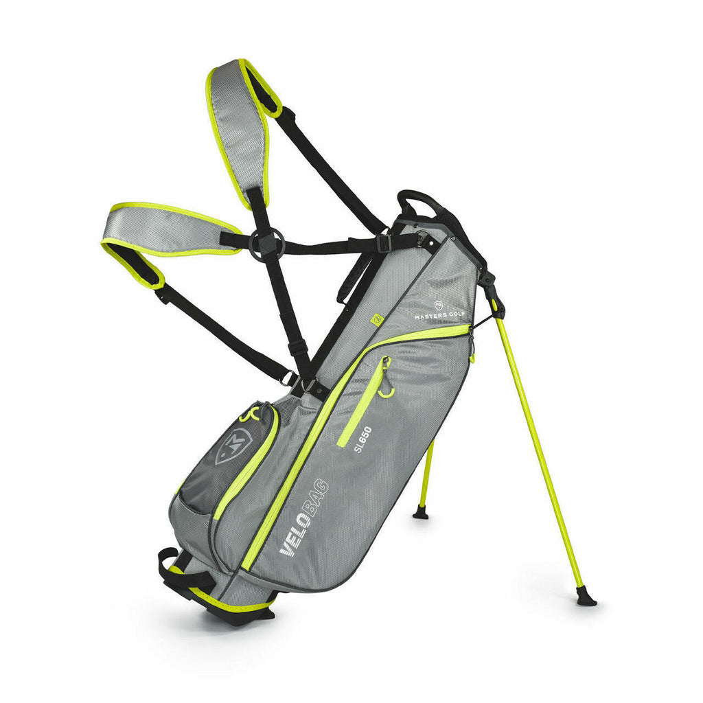 Masters Velo SL650 Golf Stand Bag - Grey/Yellow