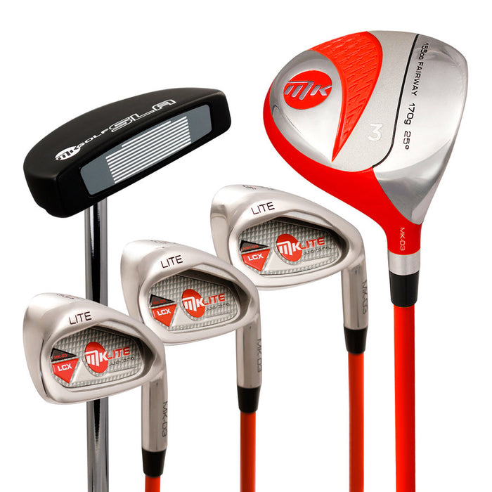 MKids Junior Golf Package Set - Red 53in