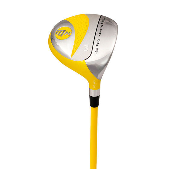 MKids Junior Individual Golf Fairway Wood - Yellow 45"