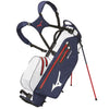 Mizuno BR-DRI Waterproof Golf Stand Bag - Navy/White