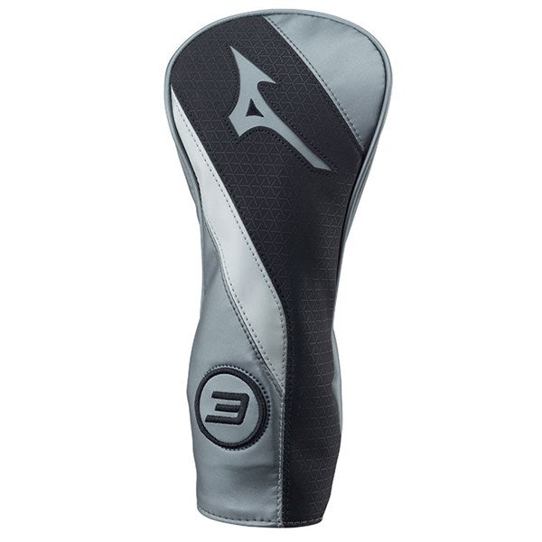 Mizuno Golf Fairway Headcover - Black/Grey