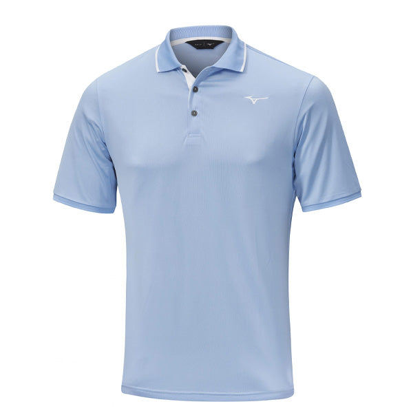 Mizuno Move Tech Quick Dry Golf Polo Shirt - Blue Bell