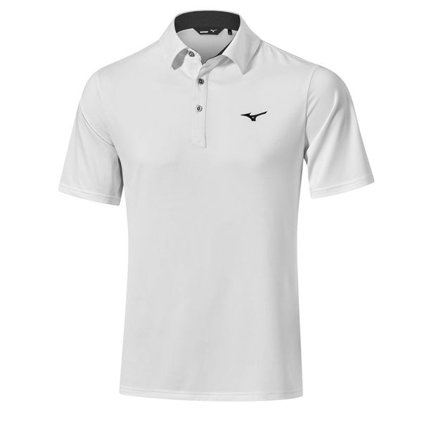 Mizuno Move Tech Quick Dry Golf Polo - White